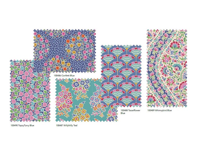 Tilda Pie in the Sky Fat Quarter, Fat Eighth or Half Yard Bundle of 20