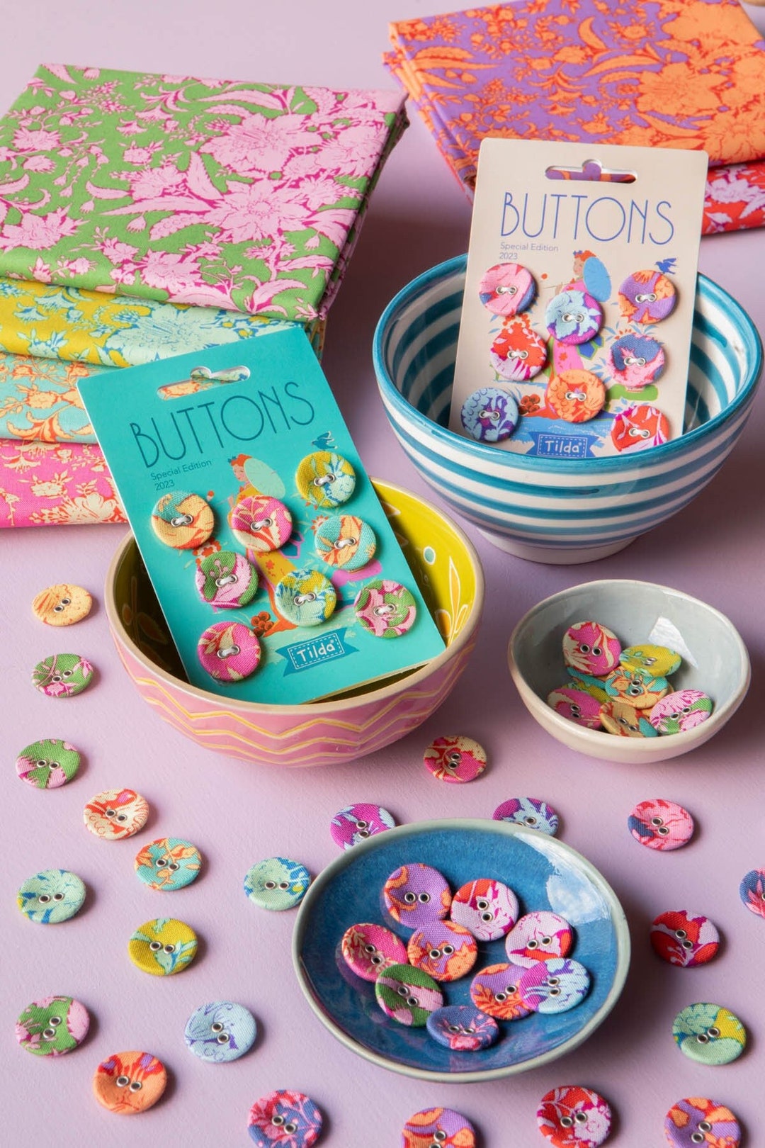 Tilda Bloomsville Buttons- 2 Options - Etsy