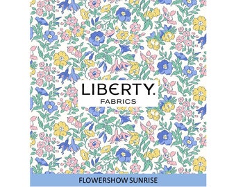 SPECIAL OFFER- Liberty of London Flower Show Sunrise Fabrics by the meter