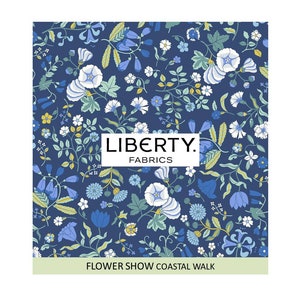 SPECIAL OFFER- Liberty of London Flower Show Coastal Walk Fabrics by the meter
