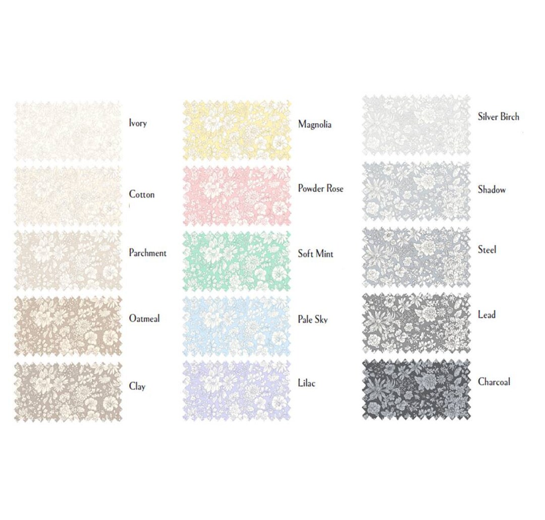 Liberty of London Lasenby Cotton Emily Belle Neutrals Fabrics by the ...