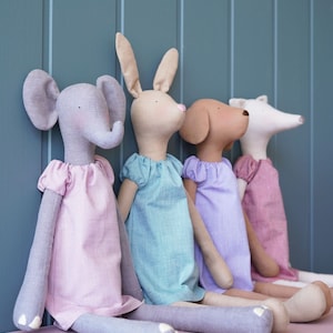 New Quality Tilda animal and doll skin color fabrics by the meter