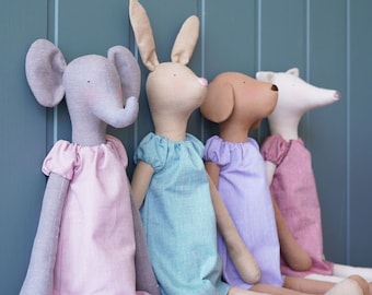 New Quality Tilda animal and doll skin color fabrics by the meter