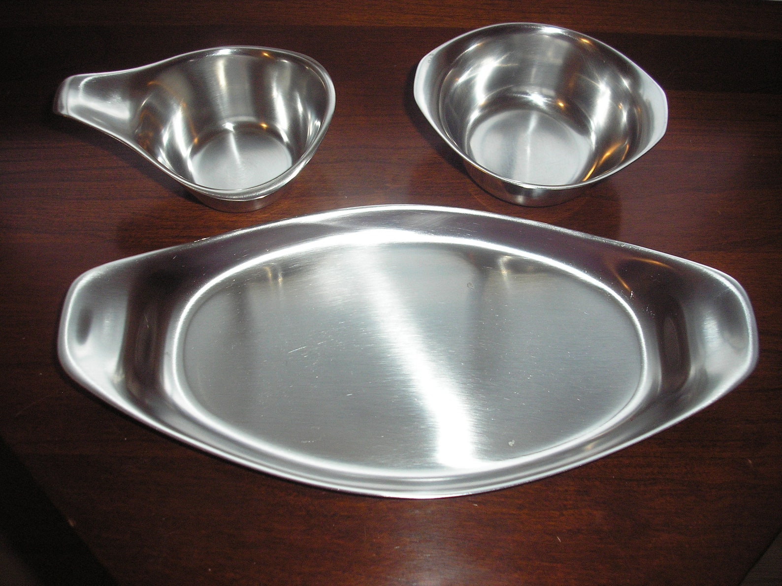 Cromargan Stainless Steel Creamer Sugar Tray Germany WMF Etsy