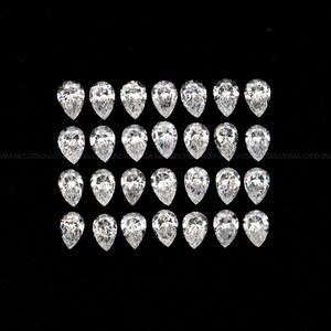 3.0 X 2.0 MM | Lab Grown Diamond | Pear Cut Diamond | Loose Diamond | Lab Diamond | Lab Created Diamond | HPHT Diamond For Engagement Ring