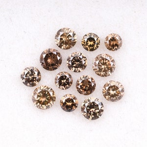0.83 CT, 2.1 To 2.9 MM | Natural Loose Diamond | Fancy Color Diamond | Round Brilliant Cut Diamond | Conflict Free Diamond [13 PCS] | OM9160