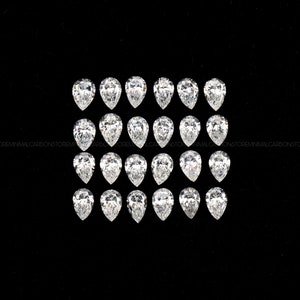 3.0 X 2.0 MM | Lab Grown Diamond | Pear Cut Diamond | Loose Diamond | Lab Diamond | Lab Created Diamond | HPHT Diamond For Engagement Ring