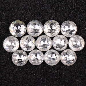 3.0 To 3.1 MM | Natural Loose Diamond | Milky White Diamond | Round Rose Cut Diamond | Fancy Diamond For Engagement Ring, Earring & Pendant