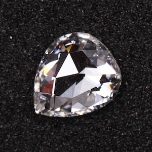 0.47 CT, 5.9 X 5.1 MM Pear Cut Diamond, White Diamond, Clear Diamond, Natural Loose Diamond For Engagement Ring & Wedding Ring | OM4022