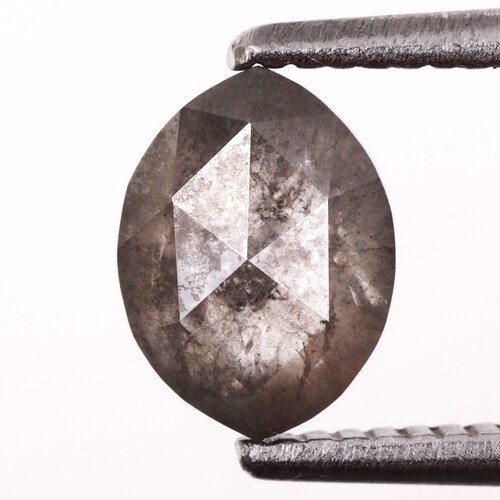 0.91 CT, 7.1 X 5.2 MM, Salt and Pepper Diamond, Marquise Shape Minimal Diamond, Engagement Ring shops Jewelry Diamond, Best Price Diamond | OM2833