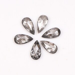 0.49 CT, 4.0 X 2.0 MM Natural Diamond, Loose Diamond, Salt And Pepper Diamond, Fancy Diamond For Wedding Ring & Engagement Ring | OM8062