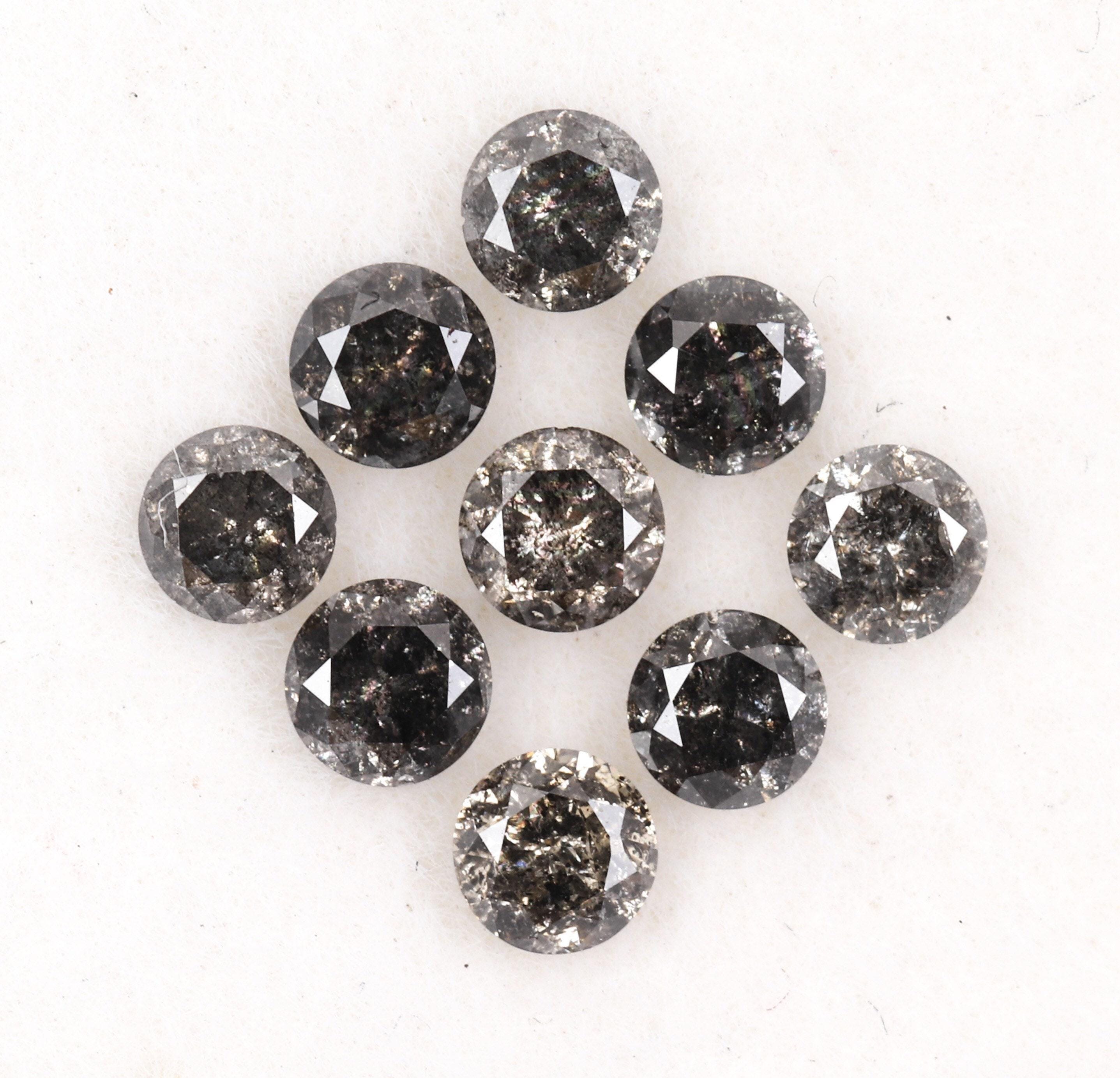 0.63 CT, 2.6 MM, Natural Loose Diamond, Round Brilliant Cut Salt