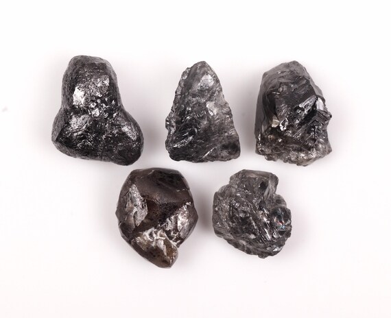 3.54 CT, 6.1 to 7.1 MM, Natural Fancy Color Rough Raw Diamonds