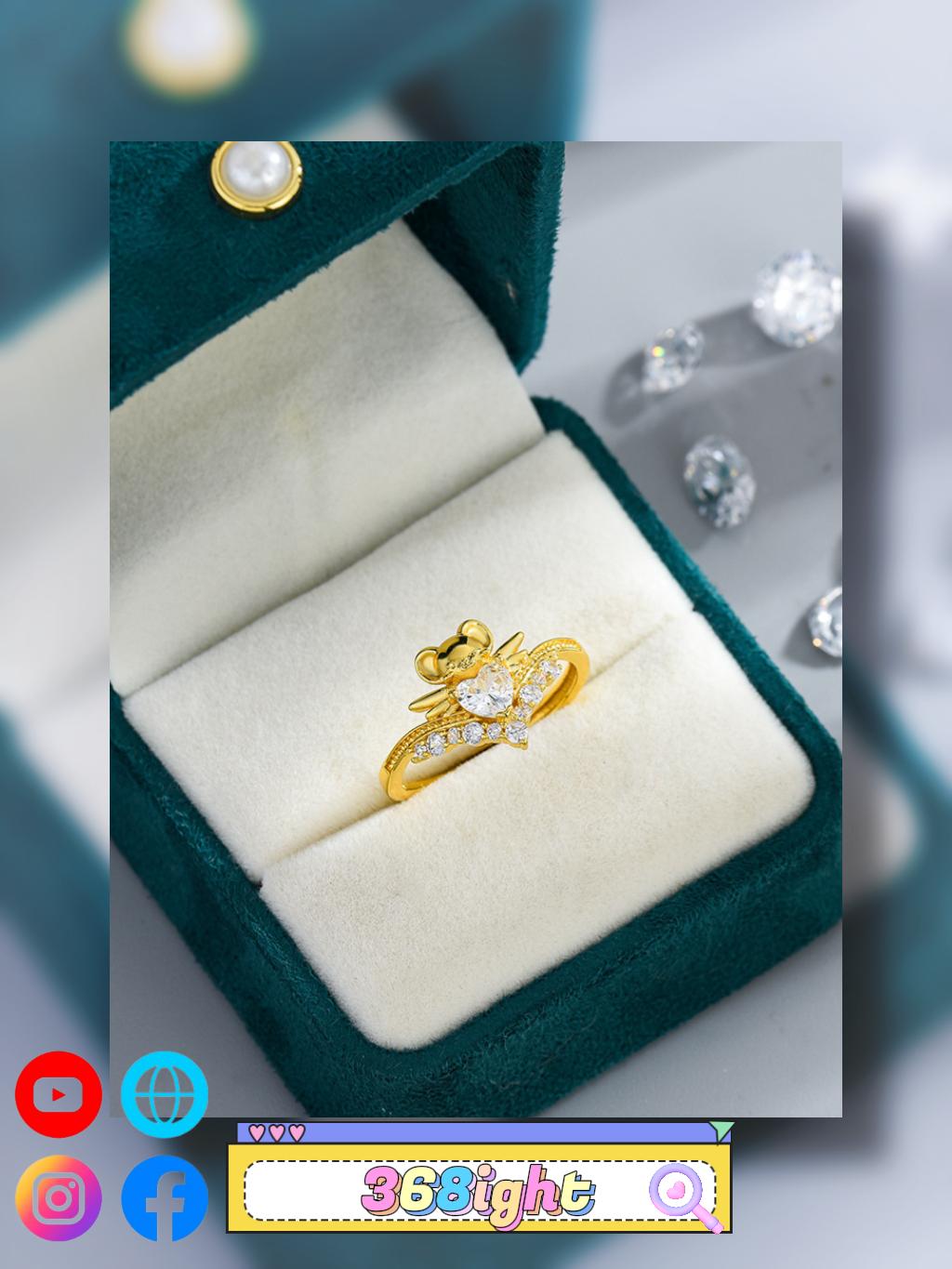 アクセサリー kero Cardcaptor Sakura Kero-chan Silver S925 Ring - Etsy