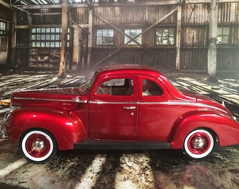 1:64 Scale Diorama Miniature Garage Shop Diecast Model Car Background Display PRINTABLE DIGITAL DOWNLOAD