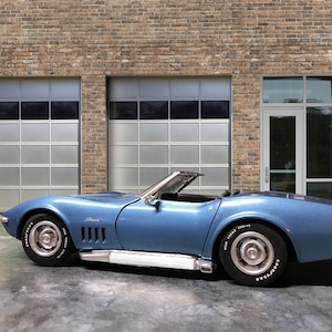 1:43 Scale diorama miniature background wall — car NOT included. DIGITAL DOWNLOAD