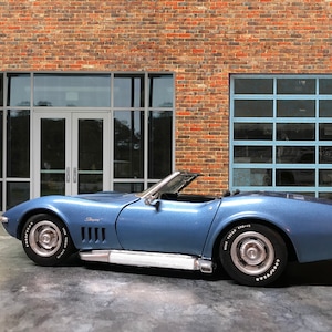 1:64 Scale diorama miniature background wall — car NOT included. DIGITAL DOWNLOAD