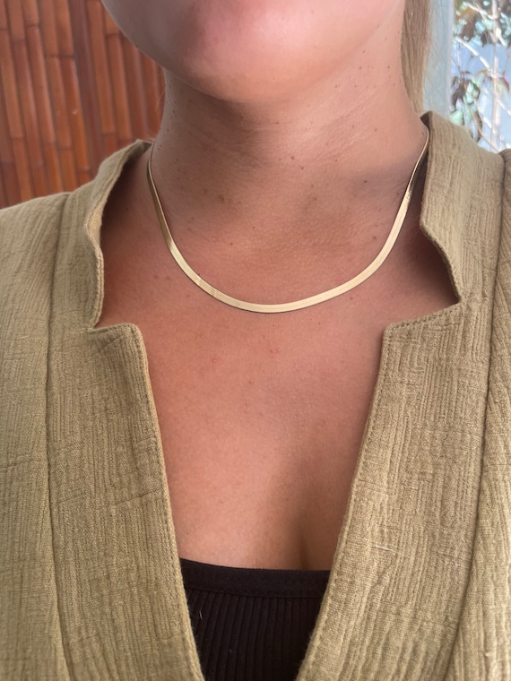 Herringbone Necklace - image 1