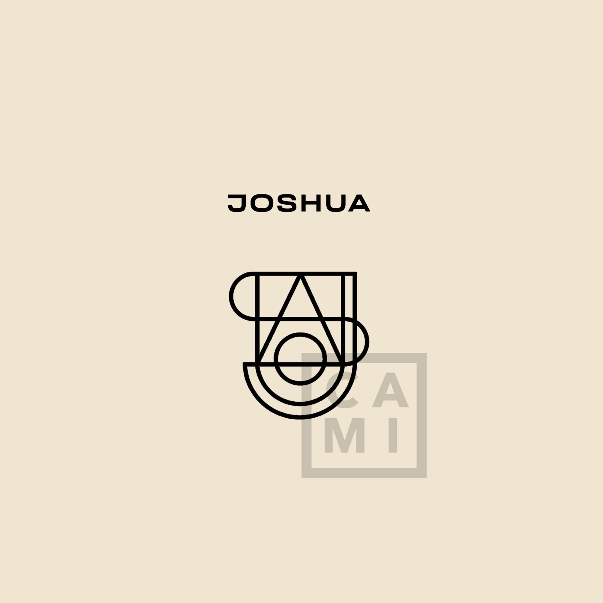 Premade Name Logo Joshua Tiktok Custom Name Logo Digital Etsy