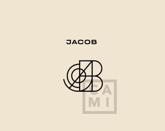 Premade Name Logo (Jacob) - TikTok Custom Name Logo - Digital File Instant Download