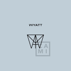 Premade Name Logo (Wyatt) - TikTok Custom Name Logo - Digital File Instant Download