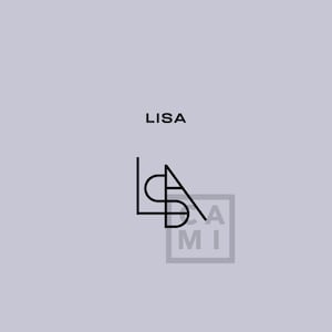 Premade Name Logo (Lisa) - TikTok Custom Name Logo - Digital File Instant Download