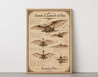 レオナルド・ダ・ヴィンチ風グライダー（ダブルサイズ） - Etsy 日本