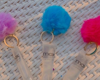 Lip gloss keychain