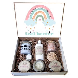 Get Well Soon Care Package | Feel Better Gift Box | Self Care Gift Box | Healing Vibes | Get Well, Injury, Surgery, Sickness