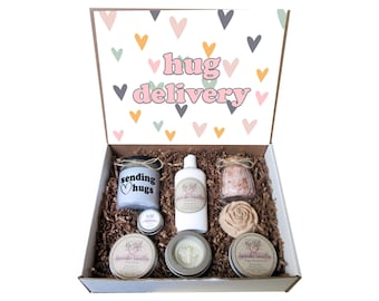 Spa Gift Box | Sending Hugs Self Care Package | Organic Body Products
