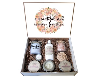 Sympathy Gift Box | Self Care Package | Bereavement Condolences | Handmade Organic Body Products