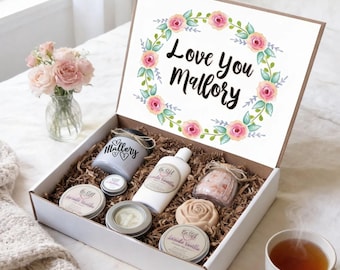 Personalized Gift Box For Women, Self Care Box, Thinking Of You Care Package