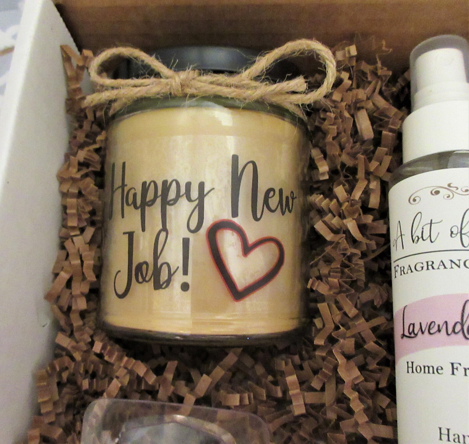 HAPPY NEW JOB Self Care Package Spa Gift Box or Basket for Etsy