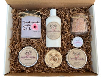 Christian Spa Gift Box | Proverbs 27:9 Friendship Care Package