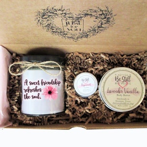 Christian Friendship Gift Box | Proverbs 27:9 | Encouragement Gift | Self Care | Inspirational Gift