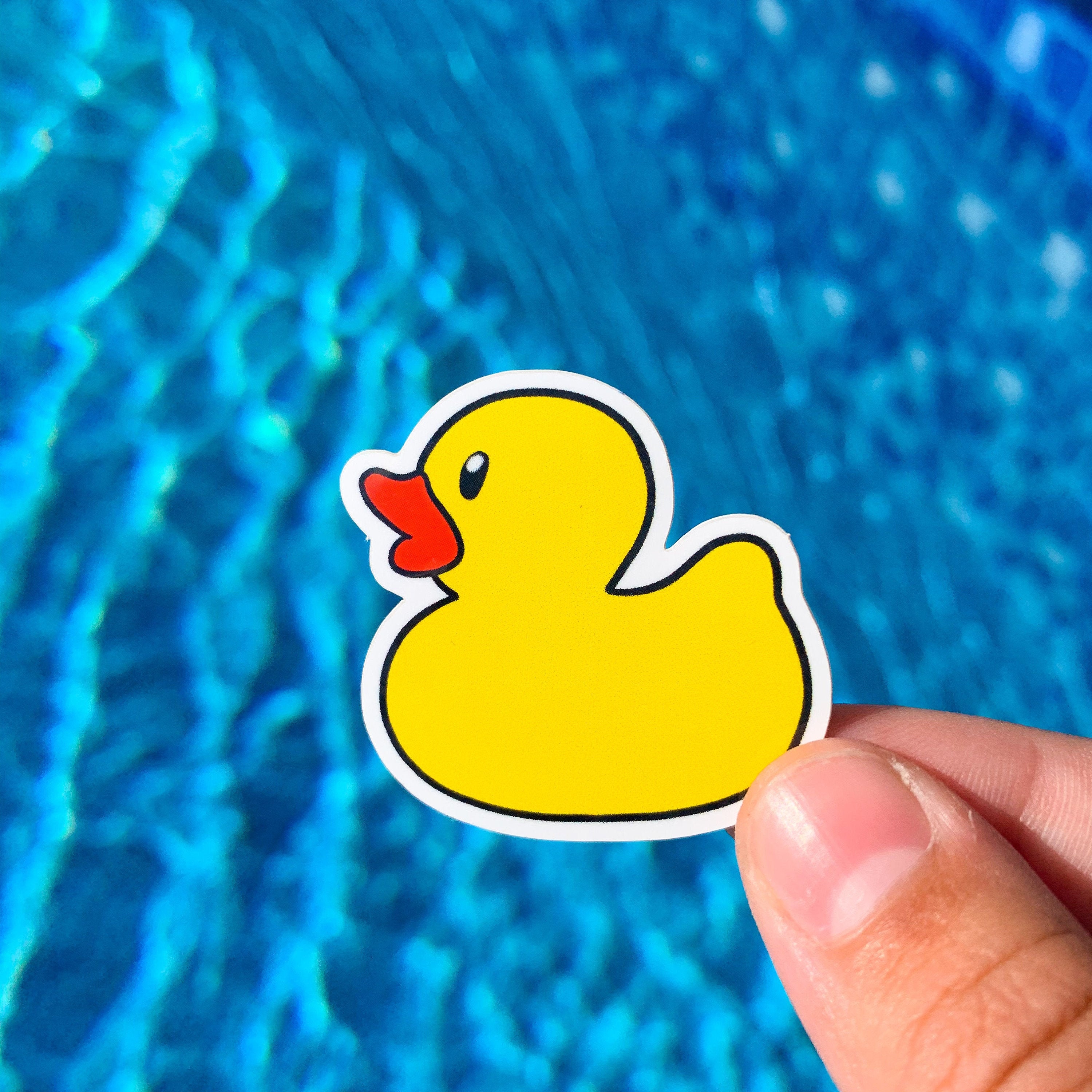Rubber Ducky Vinyl Stickers WATERPROOF Cute stickers VSCO Etsy