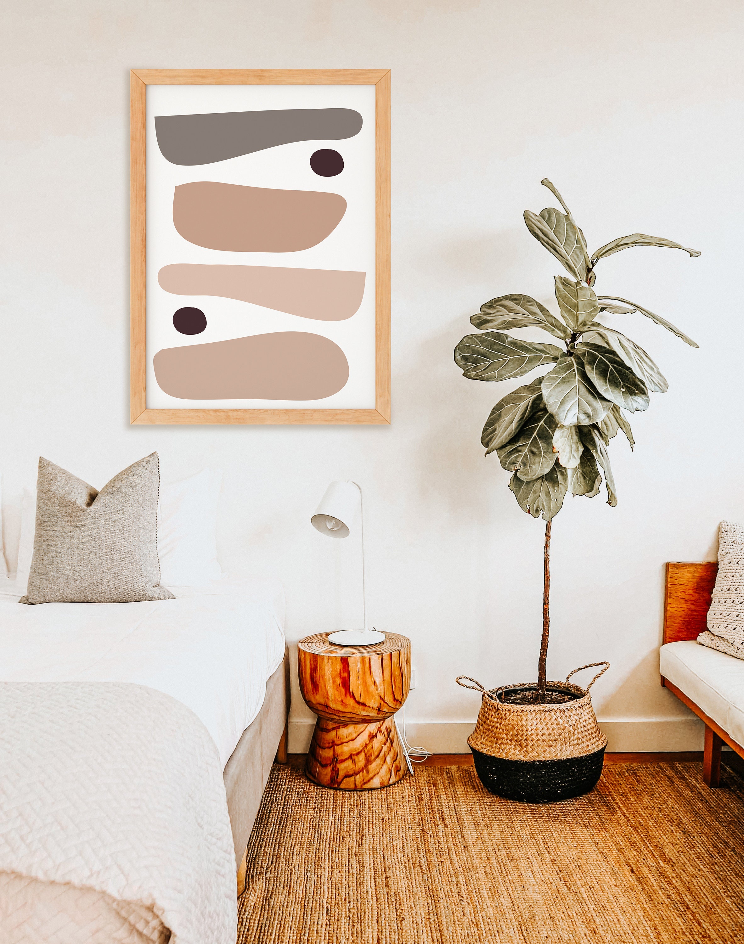 NEUTRAL COLOR ART Bohemian PrintsNeutral Color Etsy