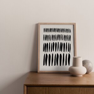 Abstract Lines, Abstract Art Print, Geometric Wall Art, Mid Century Modern Art, Boho Wall Art, Boho Art Print, Scandinavian Art