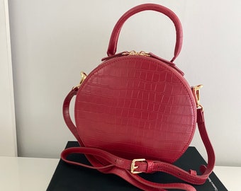 small red handbags uk