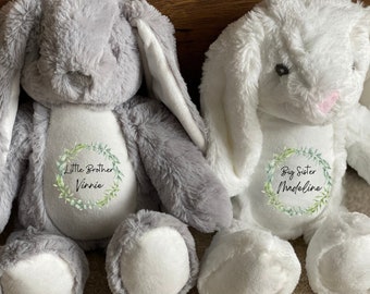 Teddy Bear compleanno Personalizzata Bunny Rabbit bambini Nuovo bambino regalo 