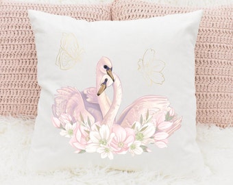 Swan Pillow Etsy
