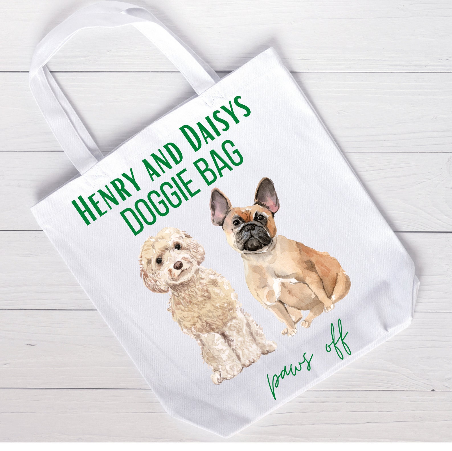 Dog Tote Bag dog Treat Baggifts for Dog Gifts for Her Dog Etsy