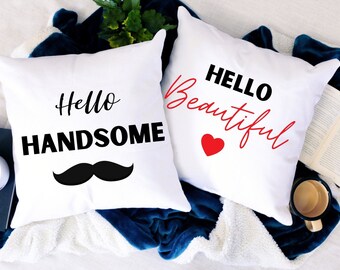 hello there handsome pillow