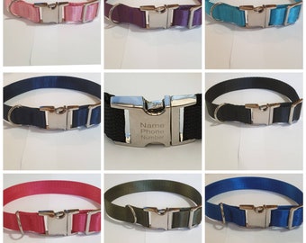 nylon adjustable dog collars