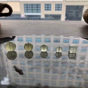 Libyan Desert Glass Loose Beads | Libyan Golden Tektite | 16mm | 14mm | 12mm | 10mm