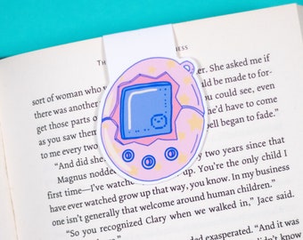 Tamagotchi Magnetic Bookmark: 90s Nostalgia Gift