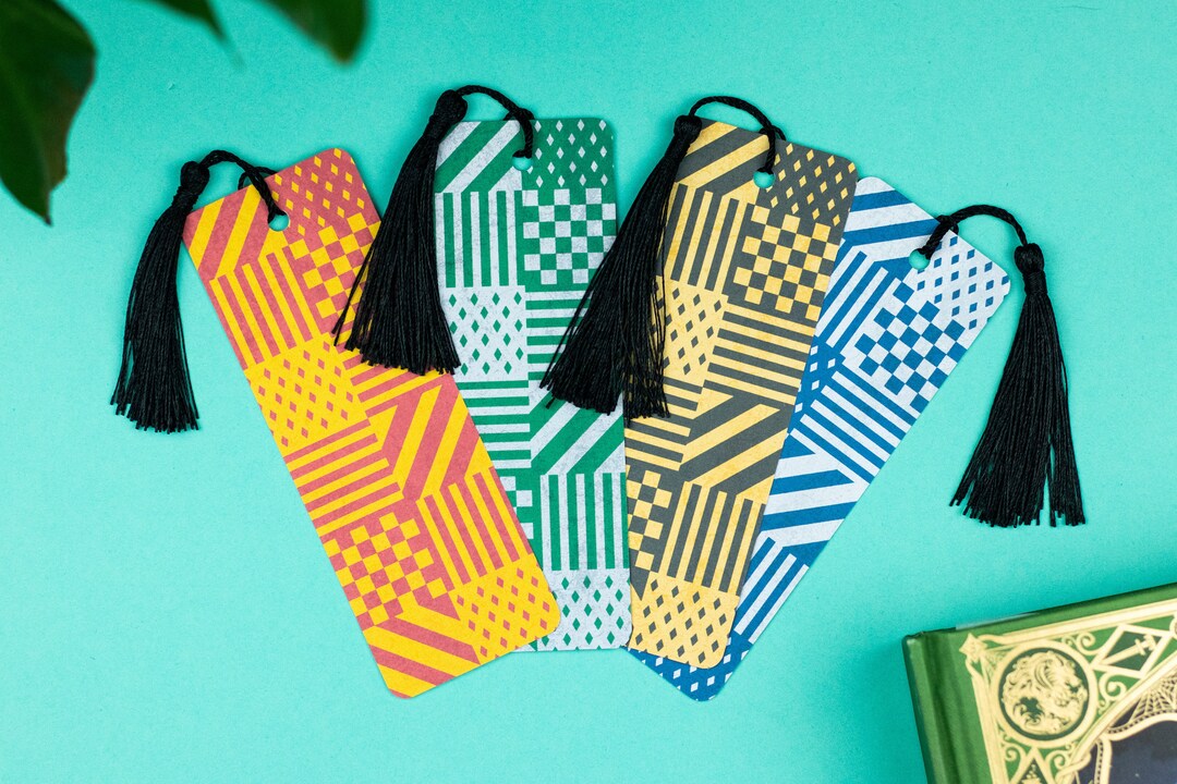 Colourful Pattern Bookmarks | Magical Book Lover Gift | Bookmark With ...
