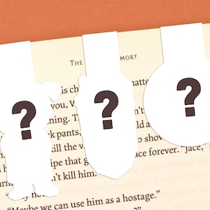 Mystery Magnetic Bookmark: Hand-Drawn Bookish Gift