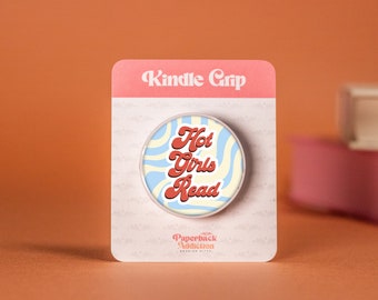 Kindle Grip | Hot Girls Read | Phone Holder/Stand | with Resin Finish Bookish Gift