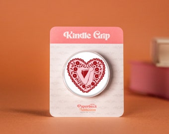 Kindle Grip | Booking Hugging Love Heart | Pop Socket | Phone Holder/Stand | Bookish Gift